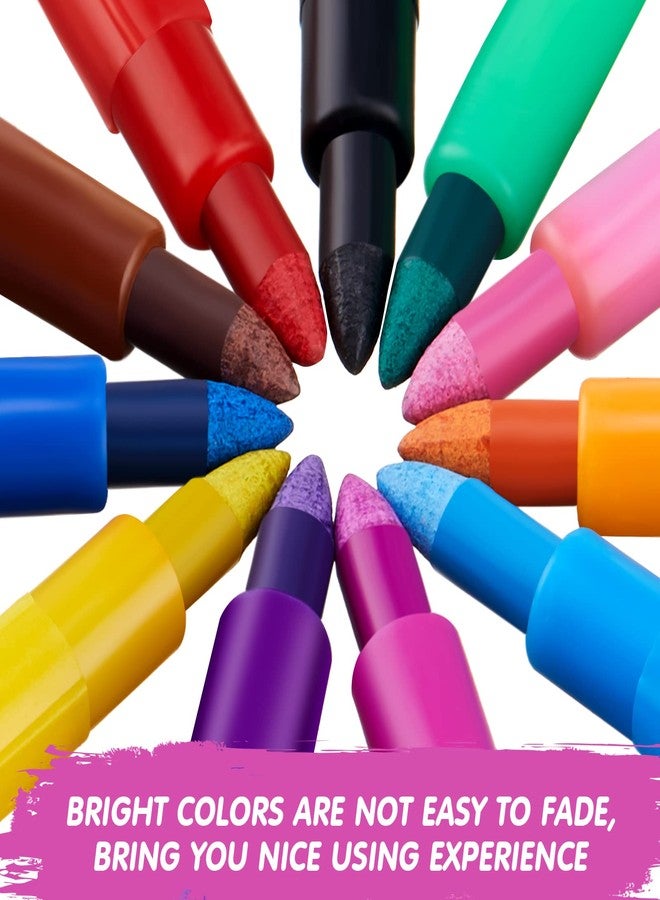 Teling 140 Pieces Colorful Stackable Buildable Crayons 11 Interchangeable Colors Pencils Party Favors DIY Mini Rainbow Crayons Pens Bulk for Painting Party Office Supplies - Image 4